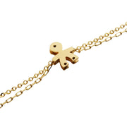 Le Bebé Bracciale bimbo oro giallo e diamante LBB520